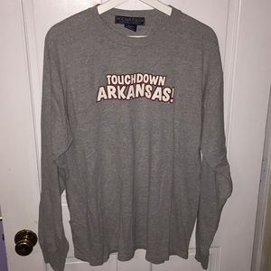 Long sleeve Arkansas t shirt
